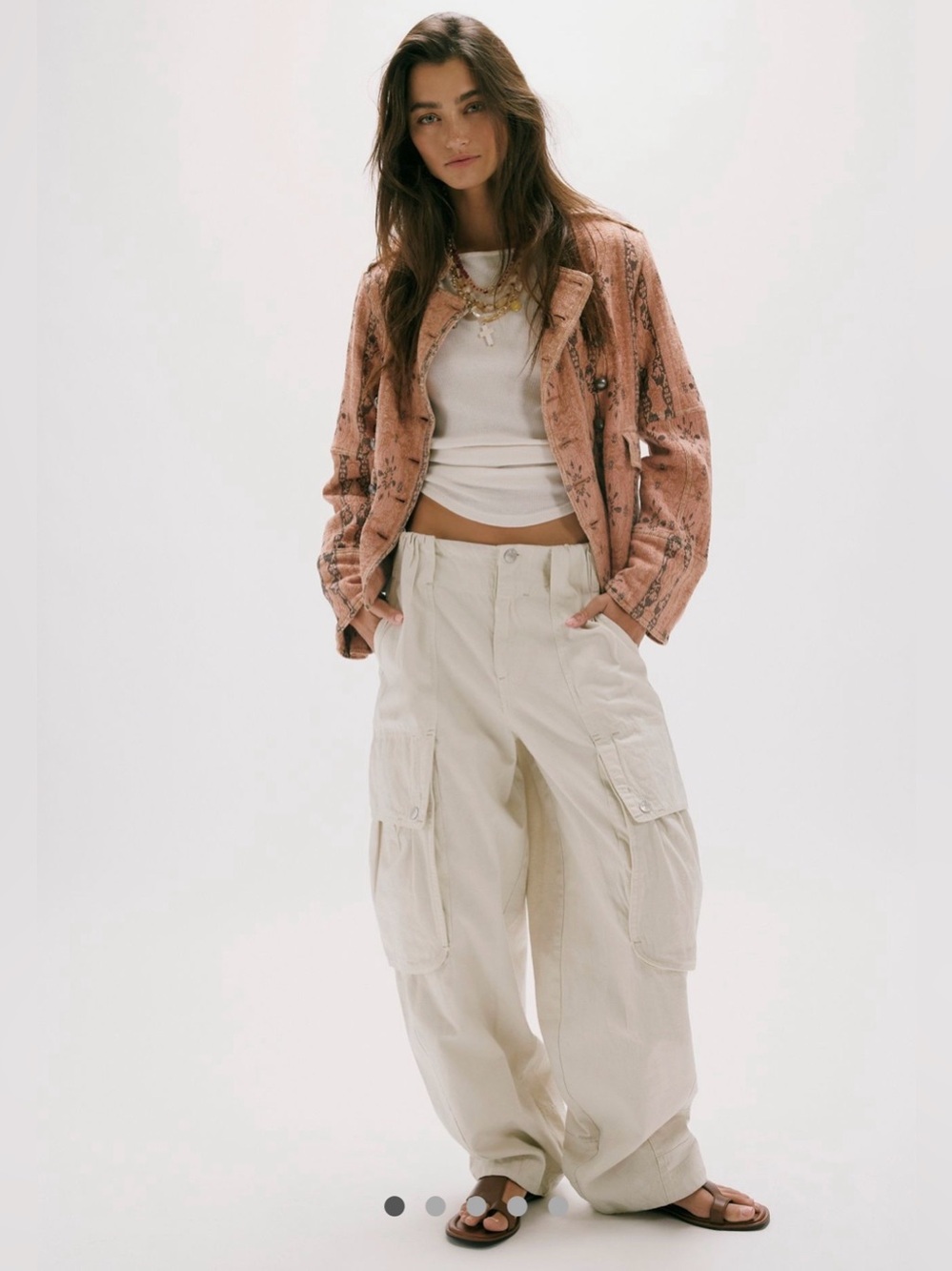 NWT WE THE FREE BRENTWOOD SLOUCHY CARGO PANTS